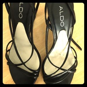 Aldo Black Sandals